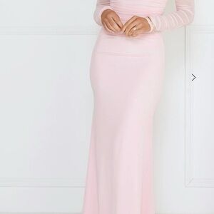 Hello Molly Pink Midi Dress NWT